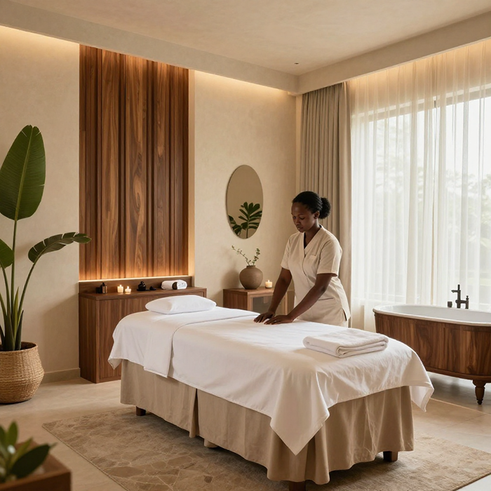 Spa treatment room at The Hill Station
